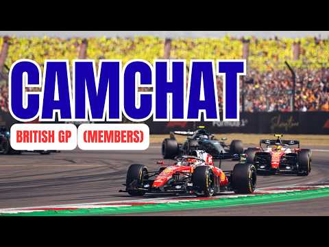 BRITISH GP Camchat (members' video) with Peter Windsor and Cameron