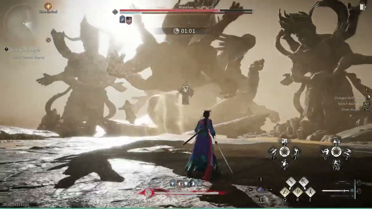 Tian Ying abyss no hit