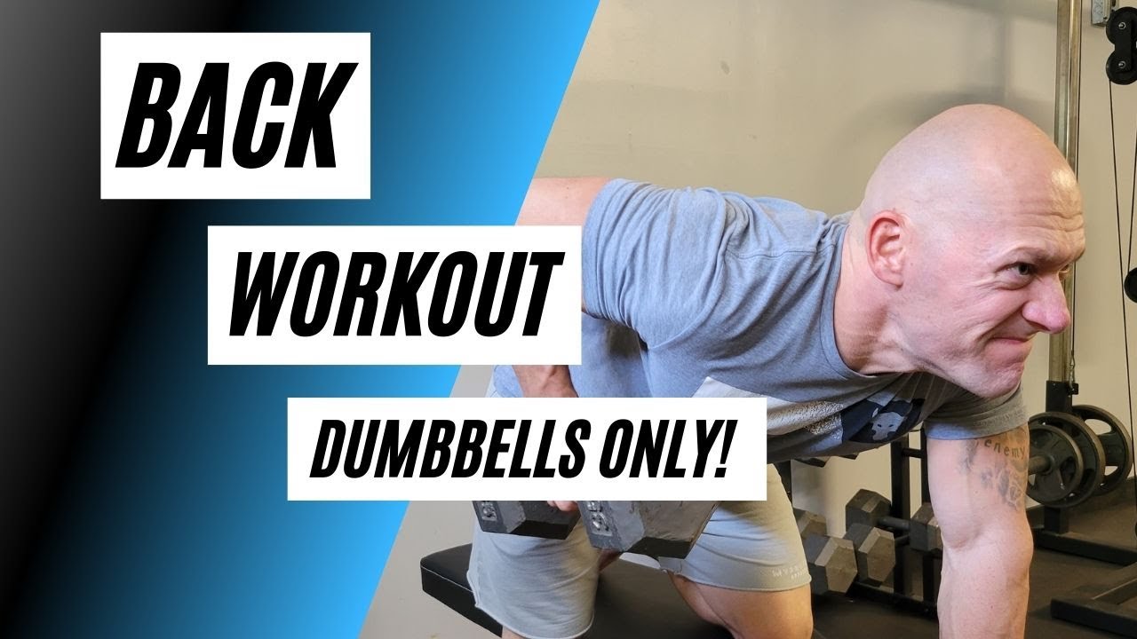 Home Back Workout (Dumbbells Only!)
