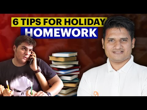 Complete Your Holiday Homework In Just 7 Days 🔥 Follow These 6 Tips | CBSE