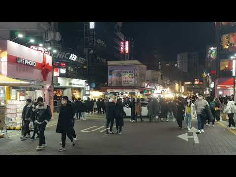 코로나 <strong>시대에도</strong> 홍대앞은 불야성... | 그들의 젊음이 부럽다... | 백수 아빠 생각