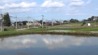 EF81 134+211系　配給回送　越後滝谷～小千谷
