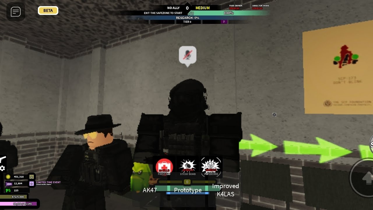 Veteran Perk Showcase [SCP The Red Lake] Bloxy Tournaments [END] - YouTube