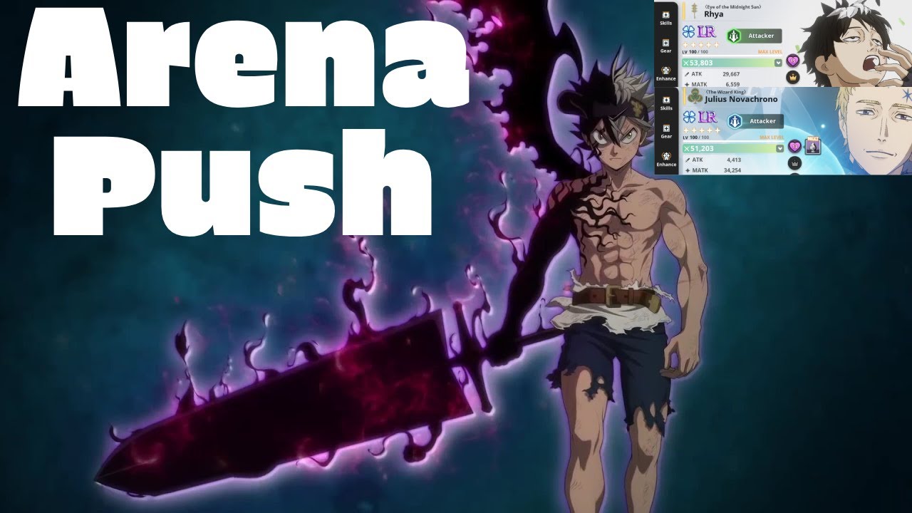 Arena Push | BLACK CLOVER M (GLOBAL) - YouTube