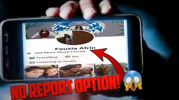Hide Report Option From Facebook ID | Hide Report Button On Facebook Account | FB Report Option 2021