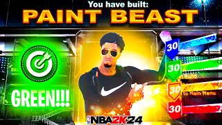 PAINT BEAST 2K24 THAT COULD SHOOT %100… BEST CENTER BUILD 2K24 ! NBA2K24 BEST CENTER OVERPOWERED