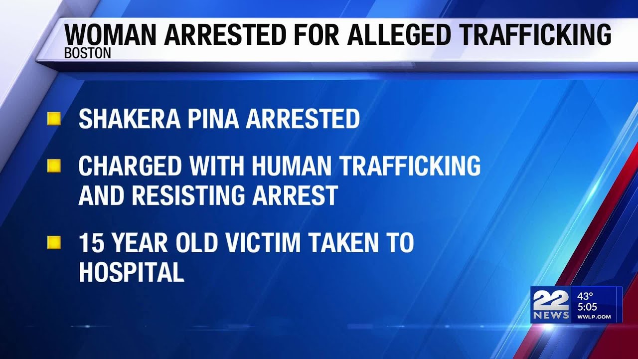 Boston woman arrested in human trafficking sting operation - YouTube