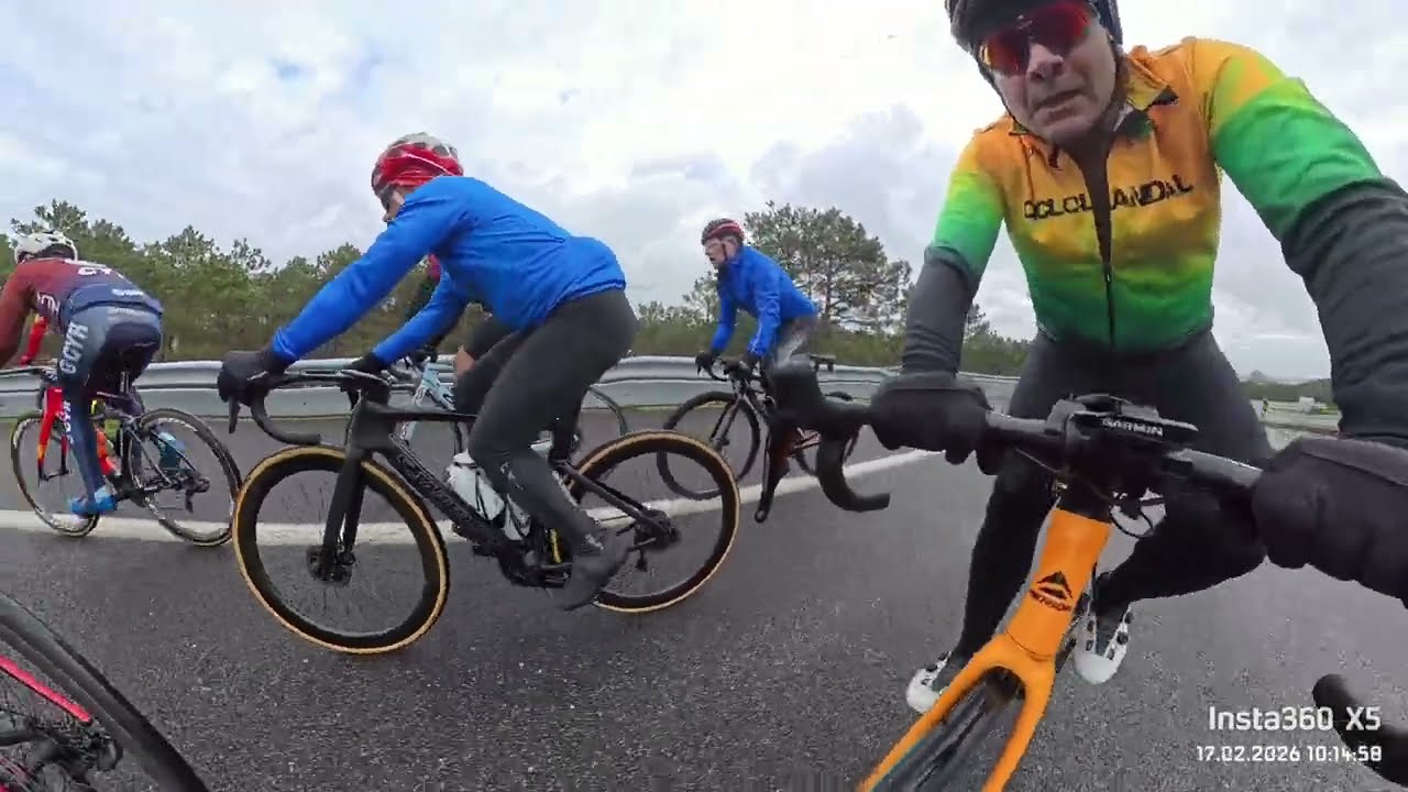 Parte 4/7 Versão Insta360X5 Caldas》Valado 》Caldas 17 02 2026