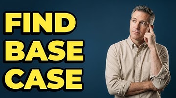 How Do You Identify The Simplest Problem Instance In Recursion?