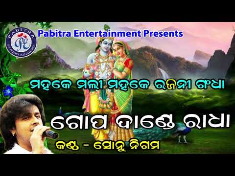 Putar Gopa Dande Radha Jebe Jaye Chali - Sonu Nigam