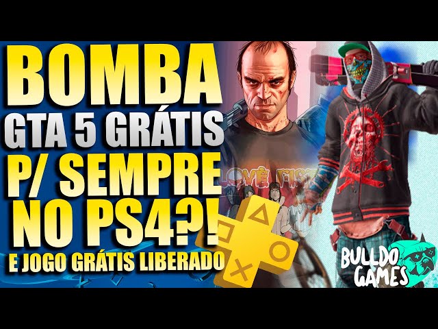 GTA V Online pode ser baixado de graça no PS5 até 14/06