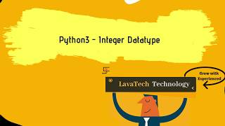 Python3: Integer Datatype