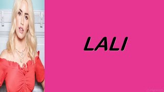 LALI - Lo Que Tengo Yo - Letra