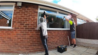 Replacing Glass With Kc and Jung