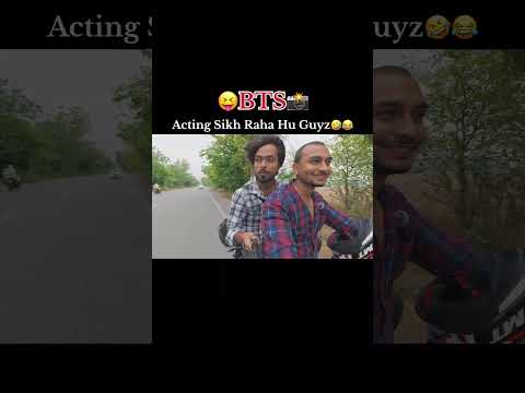 Behind The Scene Hai Guyzz🤣😝 || #bts #reel #shorts #viral #travel #motovlog