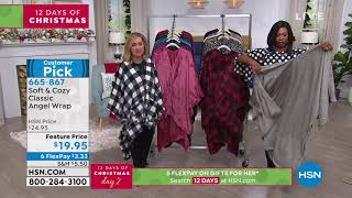 Soft   Cozy Classic Angel Wrap screenshot 5