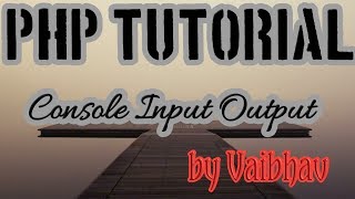 "LIVE" How To Take Input From User in Php Language [Hindi] | Php Tutorial#29