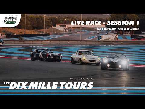 Live Race 1 Le Mans Classic Series - Round 4 Le Castellet -  Endurance & 60s legends on track