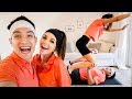 Couples Yoga Challenge (we tried lol)