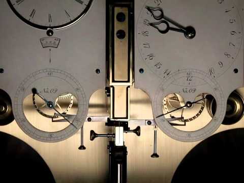 David Walter's Double Pendulum Clock - Pin Wheel E...