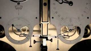 David Walter's Double Pendulum Clock - Pin Wheel Escapement