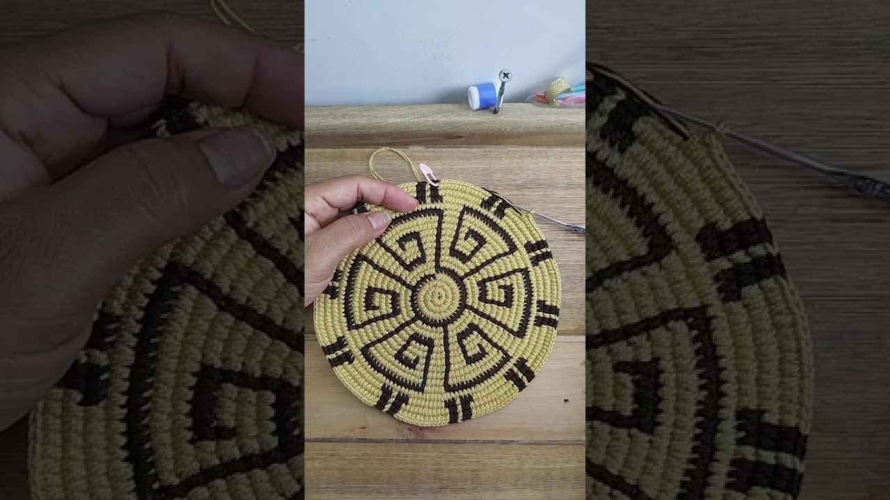 Mochila Wayuu Mediana Manos Unidas | Tutorial Fácil Paso a Paso (Cap. 5)