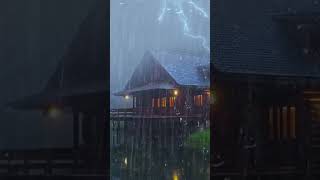 Heavy Rain and Thunderstorm Sounds for sleep, study or relaxation