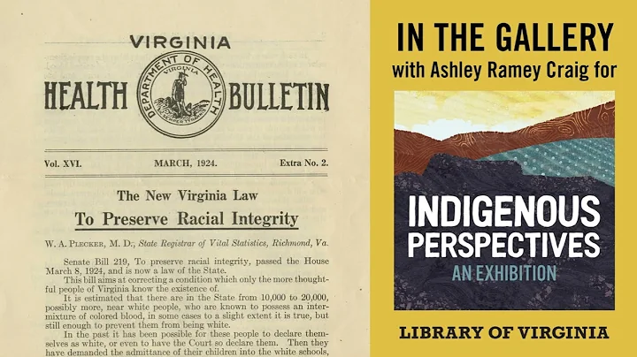 The Racial Integrity Act's Impact on Virginia's Indians