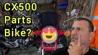 Honda CX500 part 2, help, I don't know where these bits go!