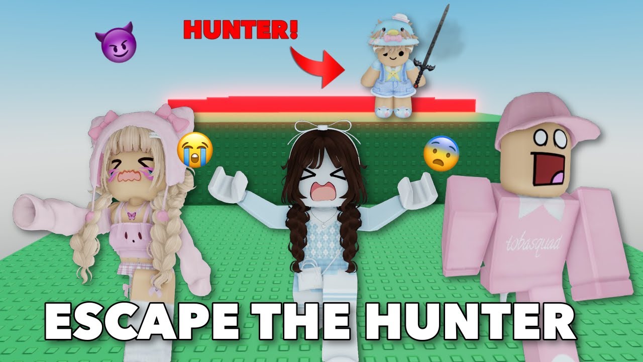 DI OBBY INI KITA HARUS KABUR DARI KEJARAN HUNTER.. SUSAH BANGET⁉️😱 | Roblox Indonesia