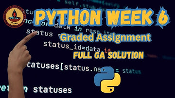 Python Week 6 Graded Assignment | IITM BS Degree | Full GA Solution