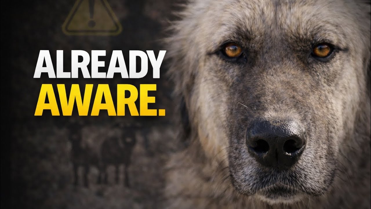 This Dog Isn’t Alert He’s Already Aware