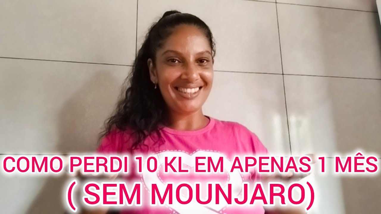 COMO PERDI -10 KL EM APENAS 1 MÊS? (sem mounjaro) TODO ESFORÇO VALEU A PENA 🏋️💪❤️