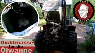 Ölwanne Abdichten Ohne Motor Ausbauen - Nur Dichtmasse - Om 314 - Mb Trac 6570