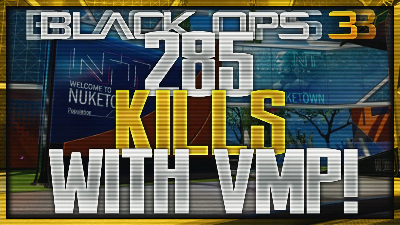 BO3: 285 KILLS WITH VMP! - 300+ CHOKE IN CORE DOMINATION!