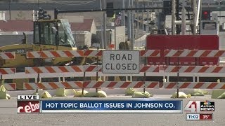 Hot topic ballot issues in Johnson Co.