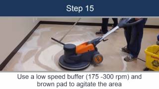 Wood Wyant - Floor Stripping Linoleum  (How To)