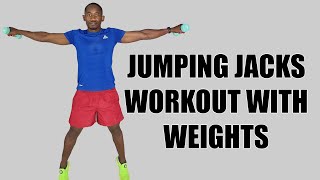 Famous 30 Minute Jumping Jacks Workout with Dumbbells/ HIIT Cardio with Weights Net Worth