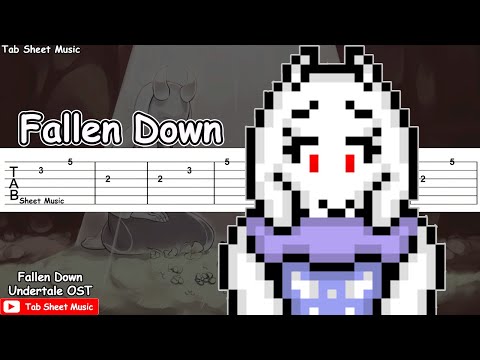 Undertale - Fallen Down (Reprise) Guitar Tutorial