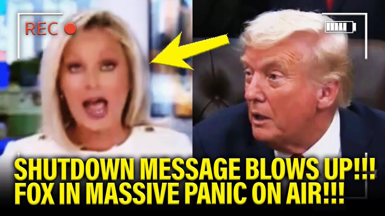 Fox News COLLAPSES ON AIR as Trump SHUTDOWN BLOWS UP