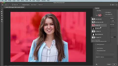 Using the Select and Mask Tool in Photoshop