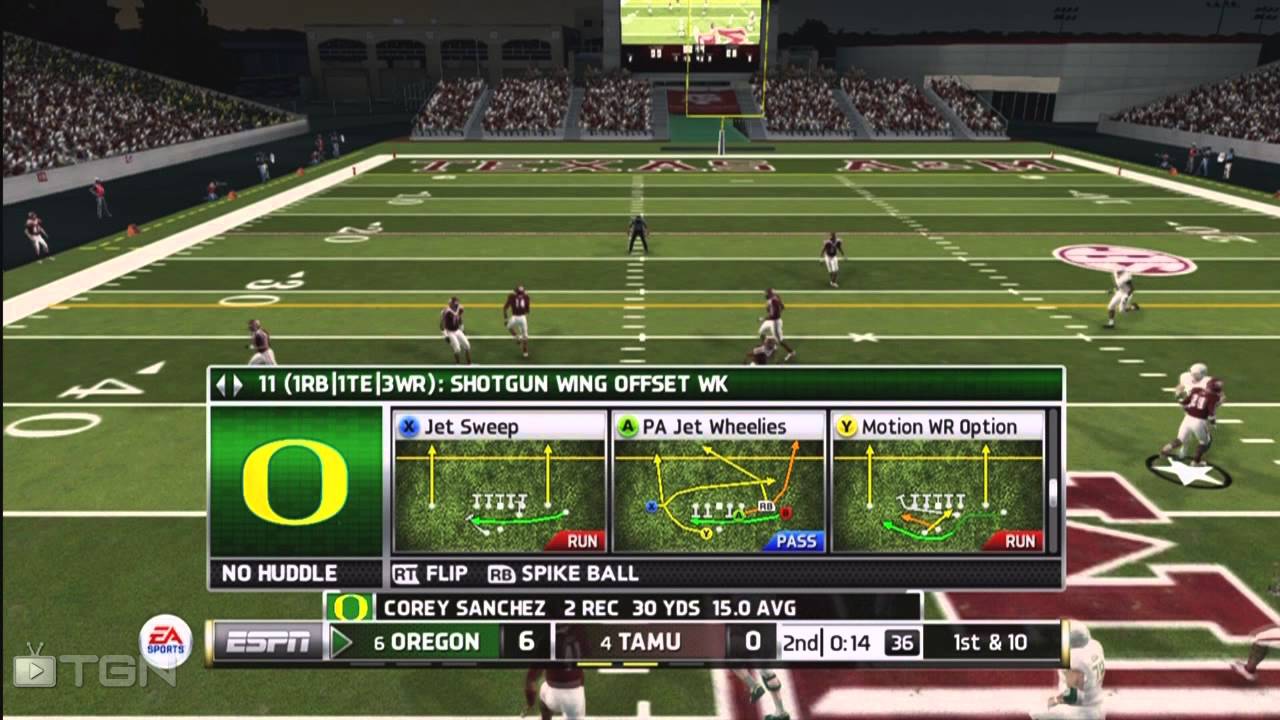 NCAA 14 Football | GLITCH OFFENSE|   "DEADLY DEADLY !"  | NCAA Football 14 OFFENSE