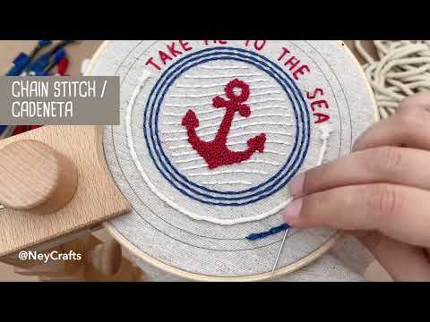 Handembroidery - summer embroidery