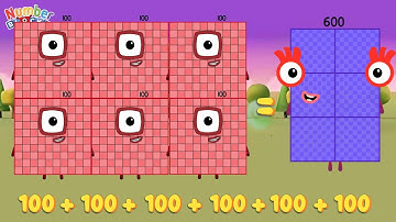 6 DUPLICATE NUMBERBLOCKS ADDITION | ADD AND COUNT RANDOM BIG NUMBERS | LEARN TO COUNT LEARNINGBLOCKS