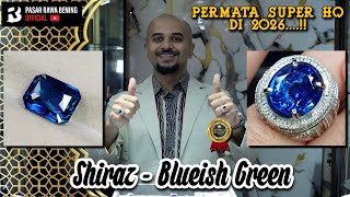 Loose Stone Berkualitas..?❗ Juragan Biasanya Cari di Toko Pemata Satu Ini ( Shiraz Blueish Green )