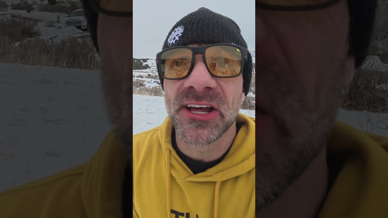 Slaying a killer mountain by sled saucer with all the sobriety bandits. ⚠️Hi-Risk⚠️