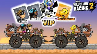 Hill Climb Racing 2 - TWO BOSSES LvL / Team Chest 39 + Legendary Challenges