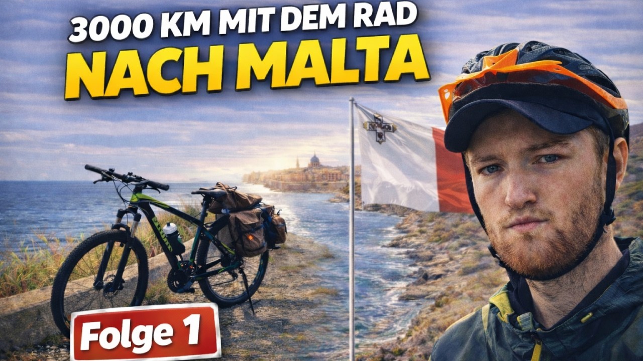 3.000 Km Bikepacking-Tour nach Malta I Der Beginn einer Reise - Teil 1 I TOBSI09