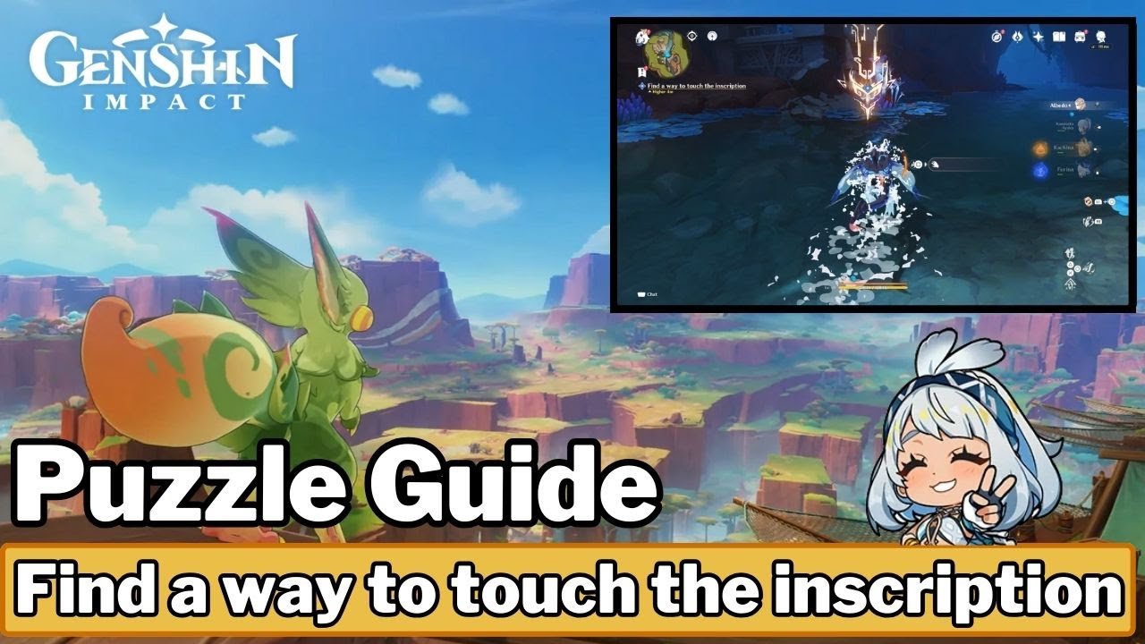 Find a way to touch the inscription - Genshin Impact [Natlan] - YouTube
