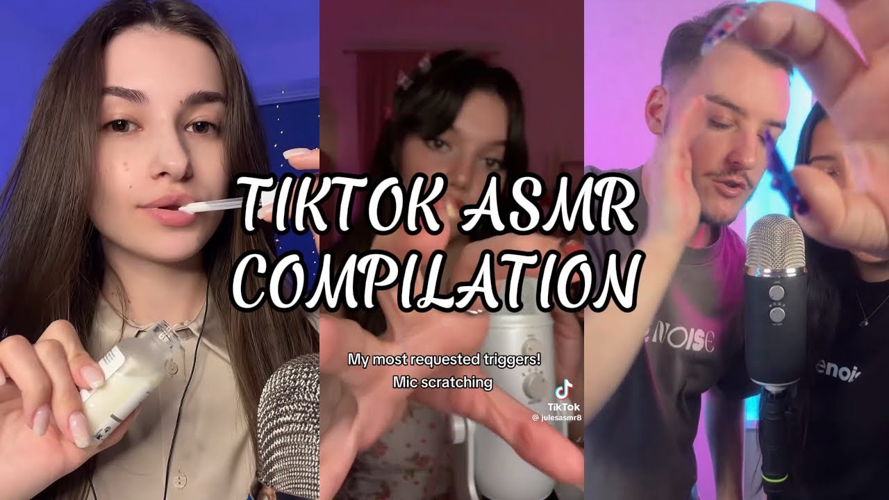 😴💤 TIKTOK ASMR Compilation | Relaxing, Sleep, MouthSounds, HandSounds